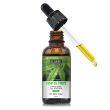 Aceite de masaje 100% extracto de cáñamo orgánico puro Aceite de cáñamo para aliviar el dolor Suplementos para dormir 30 ml